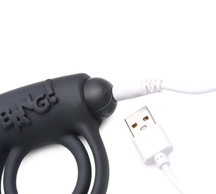 Anillo vibrador recargable con control remoto 28x Bang! - Imagen 5