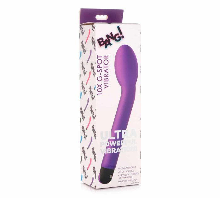 Vibrador estimulador punto G Recargable y Silicona Bang! - Imagen 3