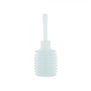 Enema aplicador anal para líquidos o lubricante