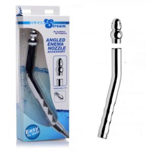 Accesorio para ducha anal metálica