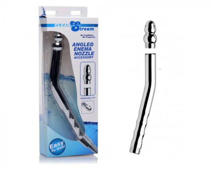 Accesorio para ducha anal metálica