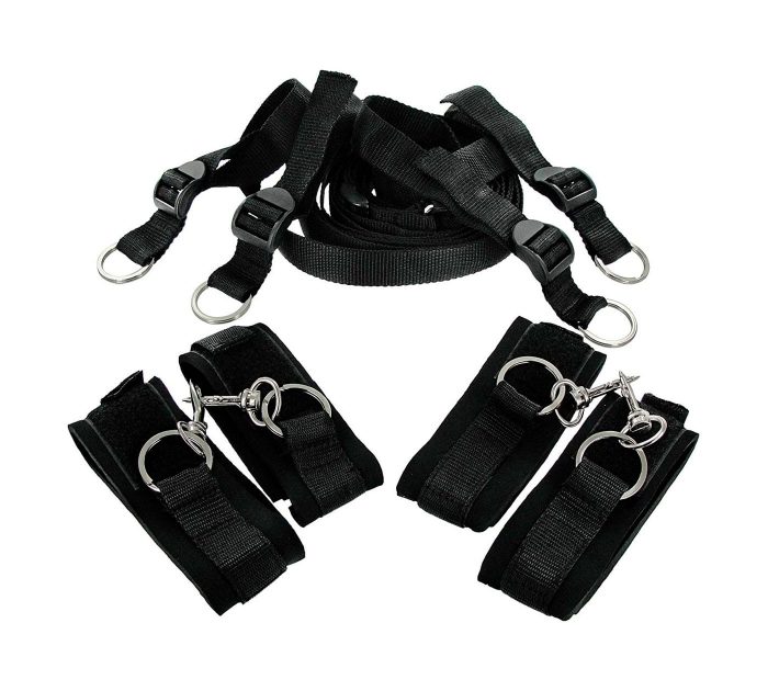 Kit desmontable de amarre bondage para la cama Frisky - Imagen 2