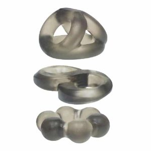 Set de 3 anillos erectores smoke IconBrands