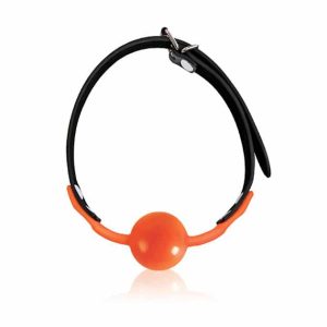Mordaza de bola bondage de silicona Siligag OITNB de IconBrands