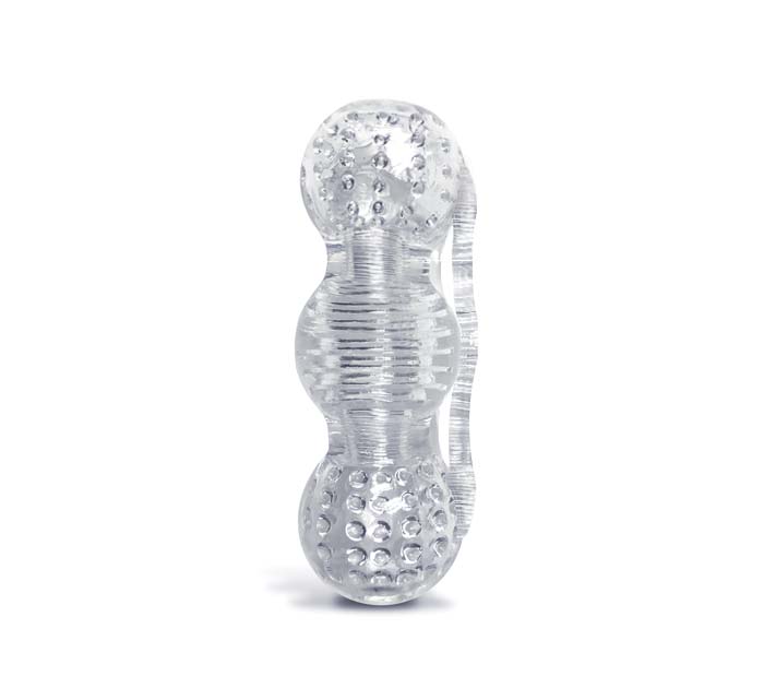 Masturbador masculino con 3 texturas IconBrands Three Way