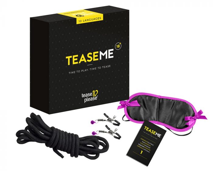 Juego Sensual con accesorios para pareja