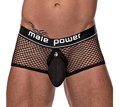 Boxer malla con bolsa sostenedora desmontable