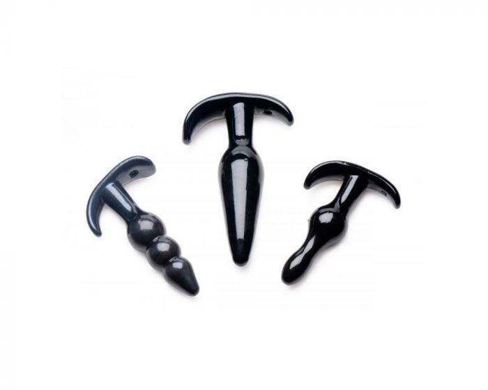 Set de tres Plugs Anales para principiantes - Imagen 3