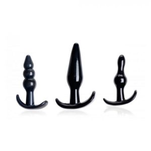 Set de tres Plugs Anales para principiantes