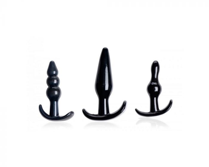Set de tres Plugs Anales para principiantes