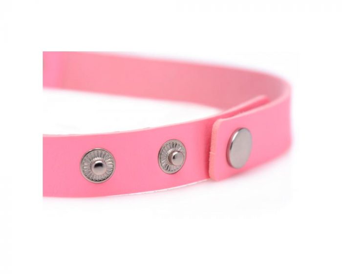 Collar BDSM Sweet Heart Master Series PINK - Imagen 5
