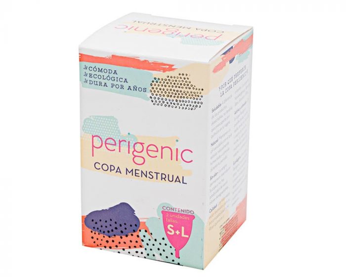 Set 2 copitas menstruales Perigenic - Imagen 2