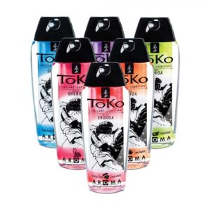 Lubricante agua variedad de sabores Toko de Shunga