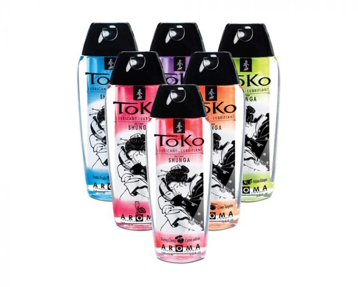 Lubricante agua variedad de sabores Toko de Shunga
