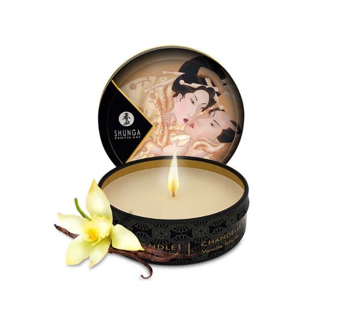 Vela de Masaje variedad aromas Shunga