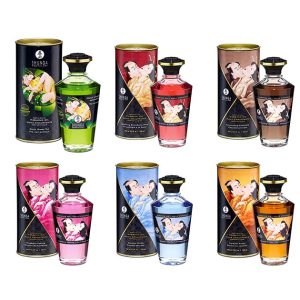 Aceite efecto calor Variedades Shunga