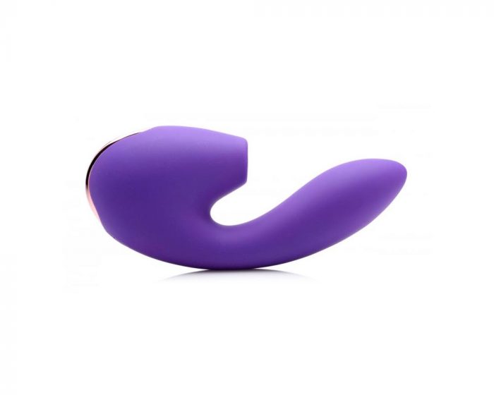 Estimulador con microsucción clítoris y vibración punto G Elevate Shegasm - Imagen 3