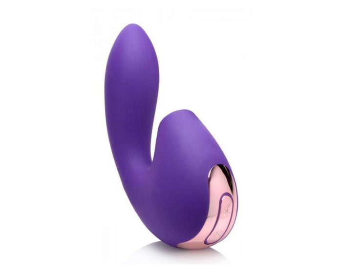 Estimulador con microsucción clítoris y vibración punto G Elevate Shegasm - Imagen 4