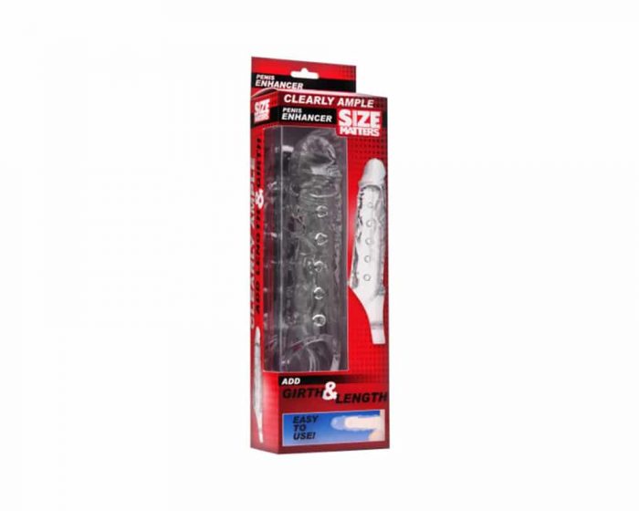 Funda extensora transparente y texturada Size Matters - Imagen 2