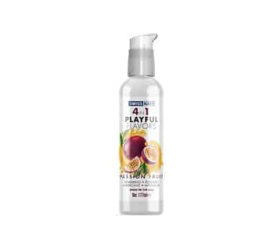 4 en 1 Lubricante-Masaje-Calor y Sabores 29 ml Swiss Navy - Imagen 5