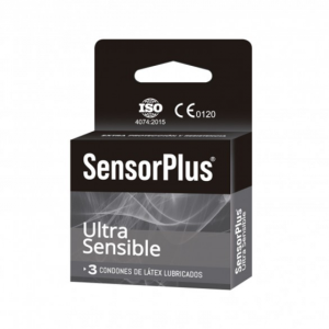 Preservativo Ultra Sensible X3 Sensor Plus