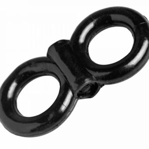 Anillo vibrador doble, negro Trinity Vibes