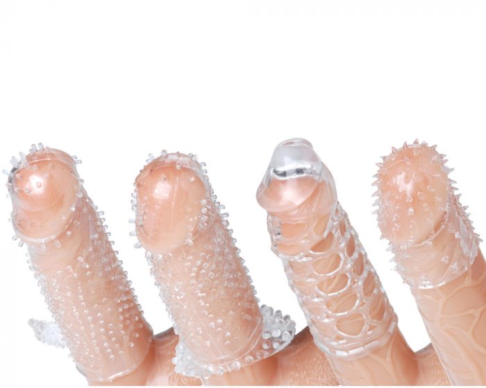 Pack de 4 fundas para pene texturizadas Trinity Vibes