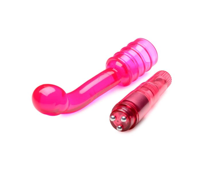 Pequeño vibrador masajeador con accesorio .G Trinity Vibes - Imagen 2
