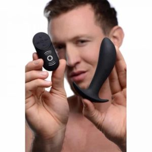 Vibrador prostático de silicona con control remoto
